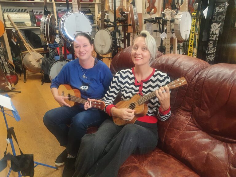 Ukulele lessons at Hobgoblin Music